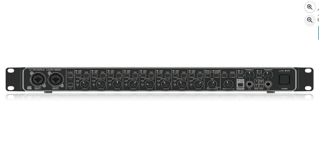 【新品】 Behringer U-PHORIA UMC1820 ベリンガー