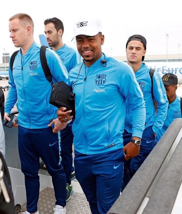 NIKE Barcelona バルセロナ　ドリルトップ セット