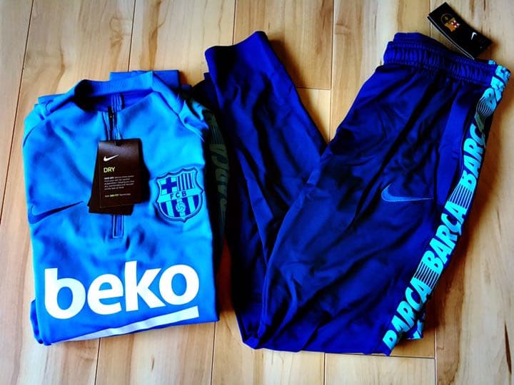 NIKE Barcelona バルセロナ　ドリルトップ セット