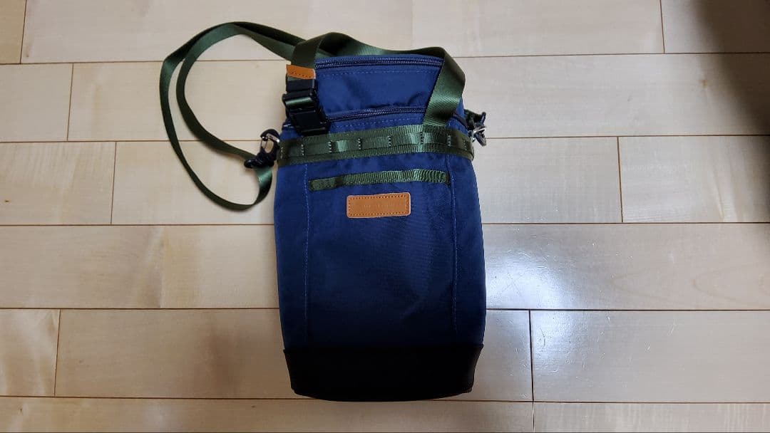 マスターピースゴルフ　クーラーショルダーバッグ　ネイビー