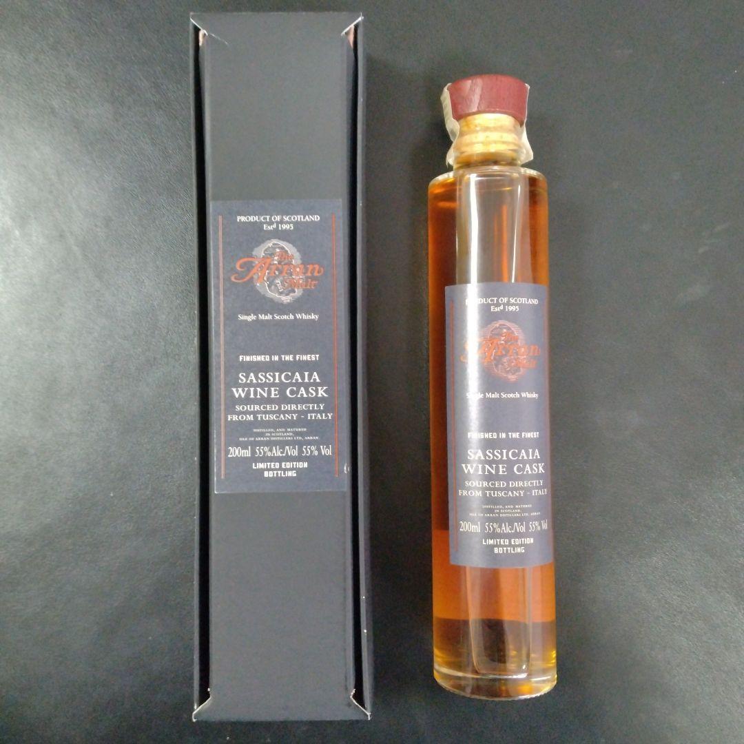 新宿伊勢丹限定品 アラン モルト サッシカイア ワイン カスク Arran