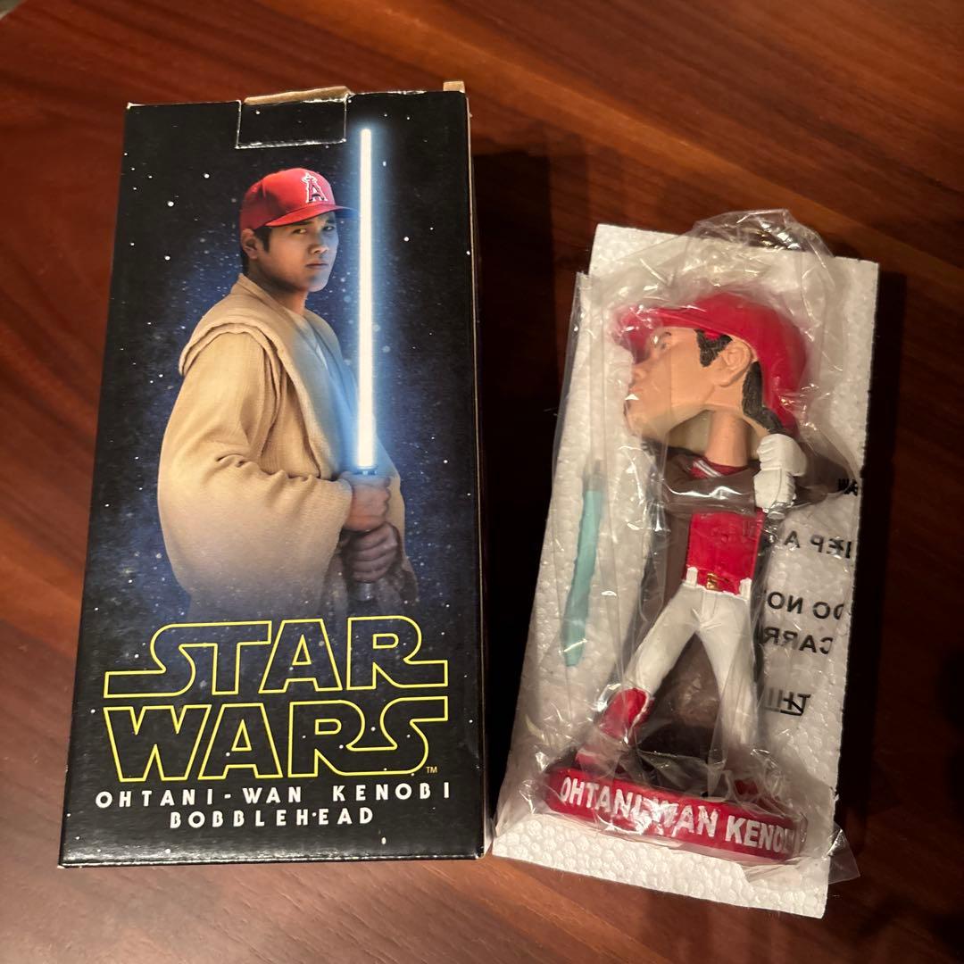 【レア 非売品】大谷翔平 スターウォーズ ボブルヘッド人形