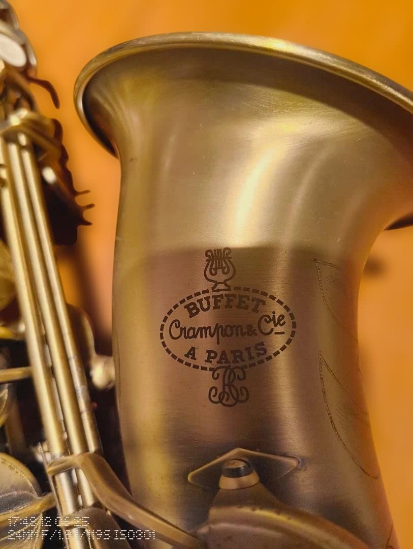 Buffet Crampon製のゴールドサックス