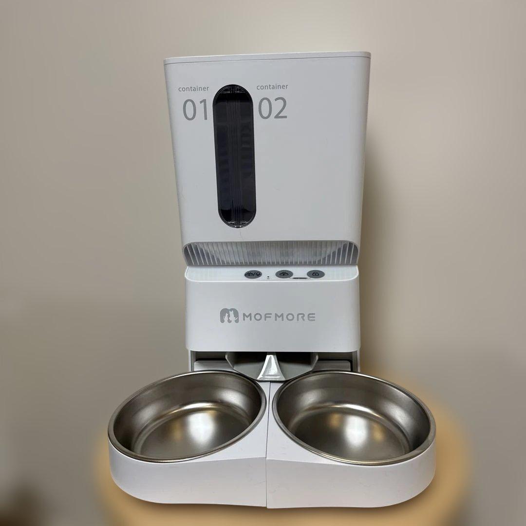 マ*ン様 MOFMORE 自動給餌器 自動えさやり器 タイマー式