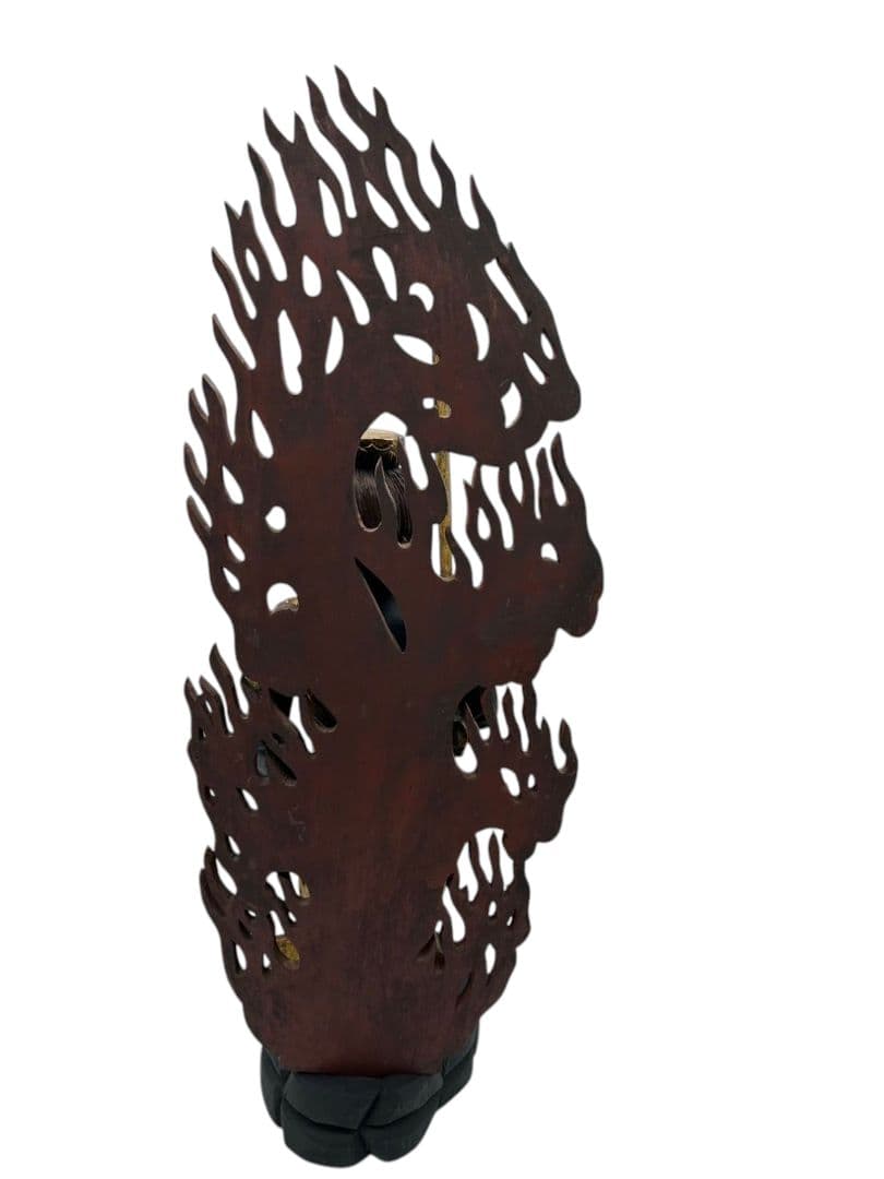 木造　不動明王像　古美術