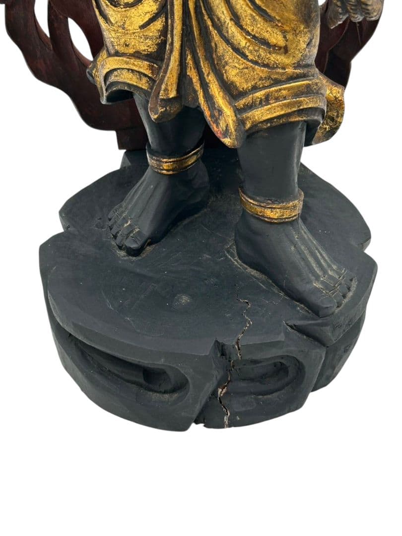 木造　不動明王像　古美術