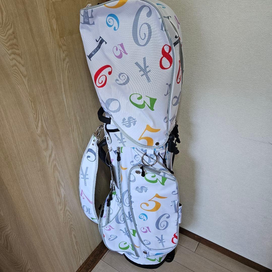 フランク三浦 キャディバッグ ゴルフ バッグ