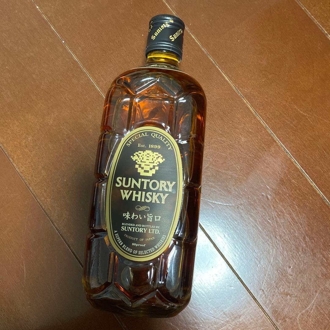 サントリーウイスキー　味わい旨口　700ml アルコール分40％ 古酒　角瓶