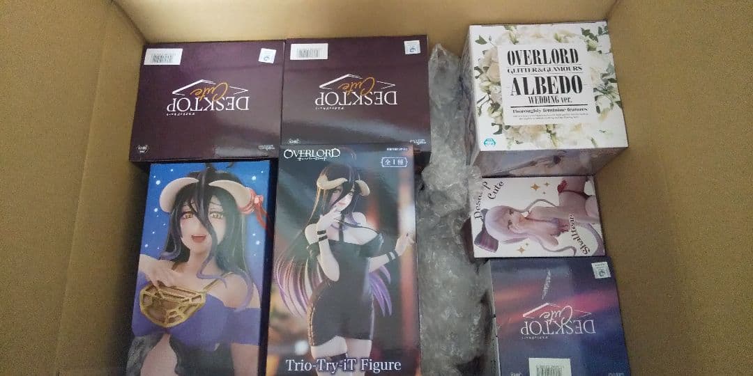 オーバーロード　アルベドセット（シャルティアもあるよ）９体