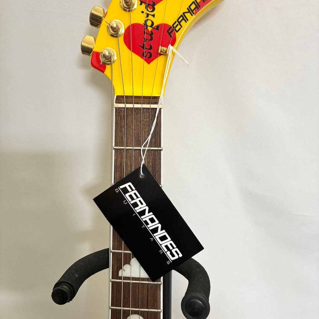 【極美品】FERNANDES ZO-3 hide YELLOW HEART
