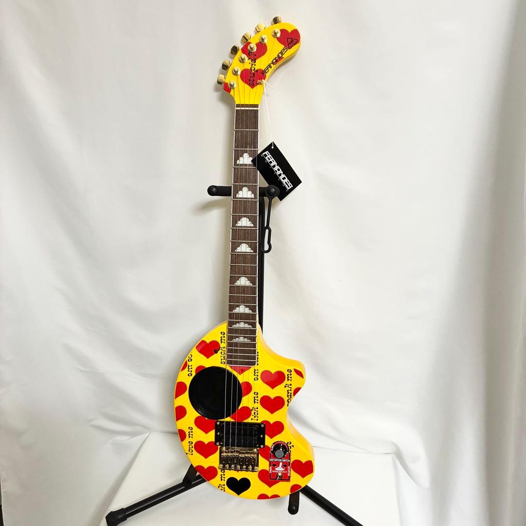 【極美品】FERNANDES ZO-3 hide YELLOW HEART