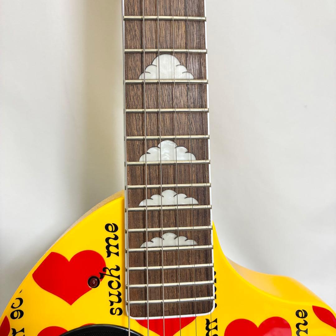 【極美品】FERNANDES ZO-3 hide YELLOW HEART