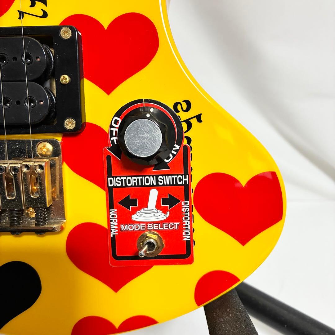 【極美品】FERNANDES ZO-3 hide YELLOW HEART