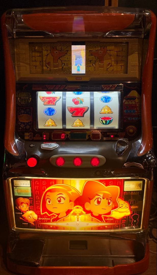 【送料込】　●4号機 秘宝伝　パチスロ　実機　家庭用〜55