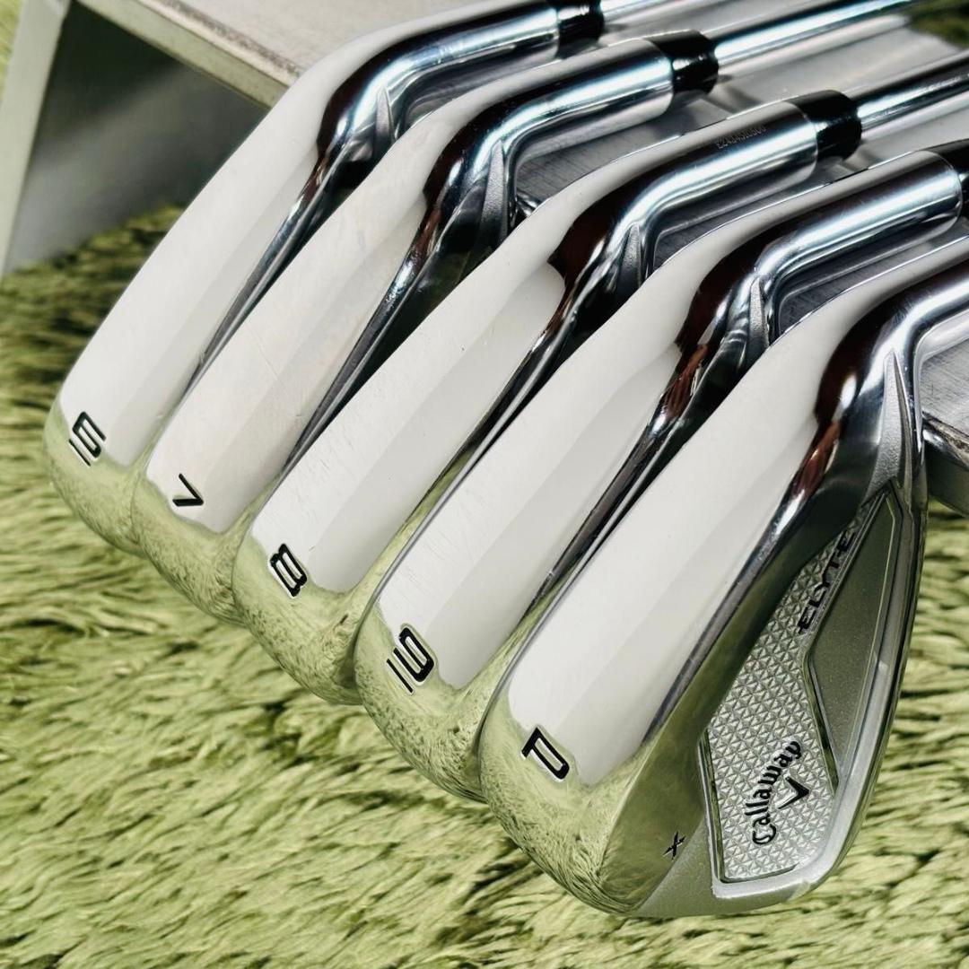 キャロウェイ エリートX アイアン5本セット メンズゴルフ 初心者 入門 大人気