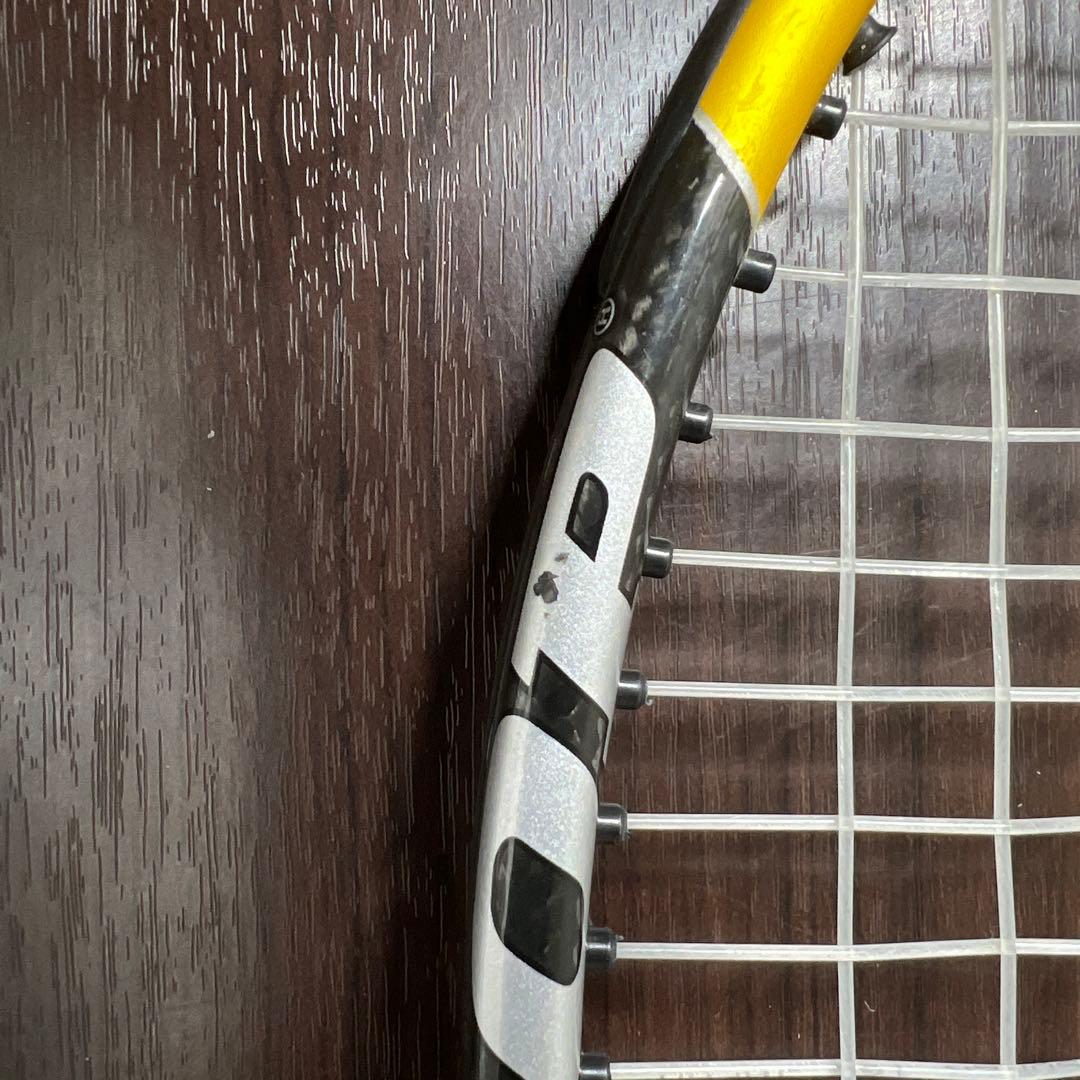 DUNLOP 200G　テニスラケット 黒/黄色