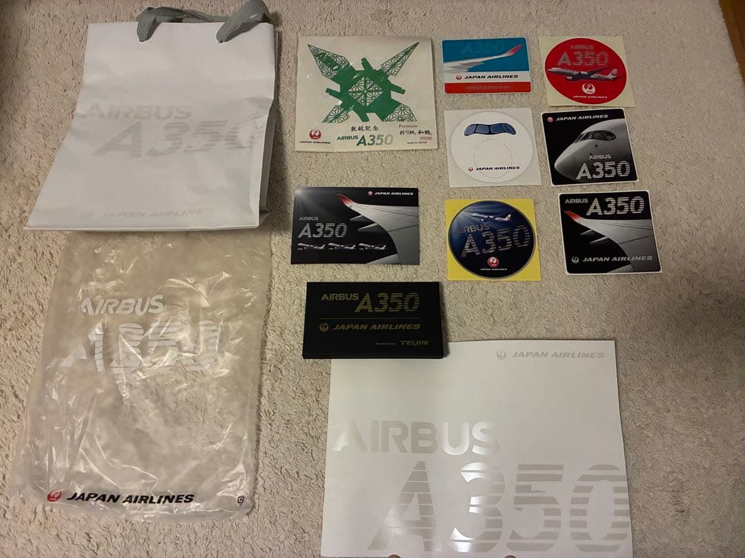 JAL A350-900初便(羽田-沖縄) 搭乗限定記念品