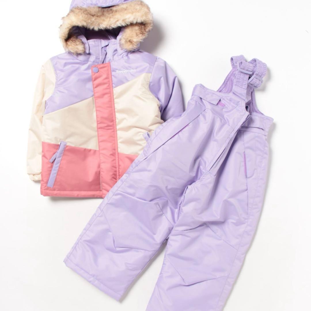 試着のみ　moujonjon スキーウェア 上下セット 130