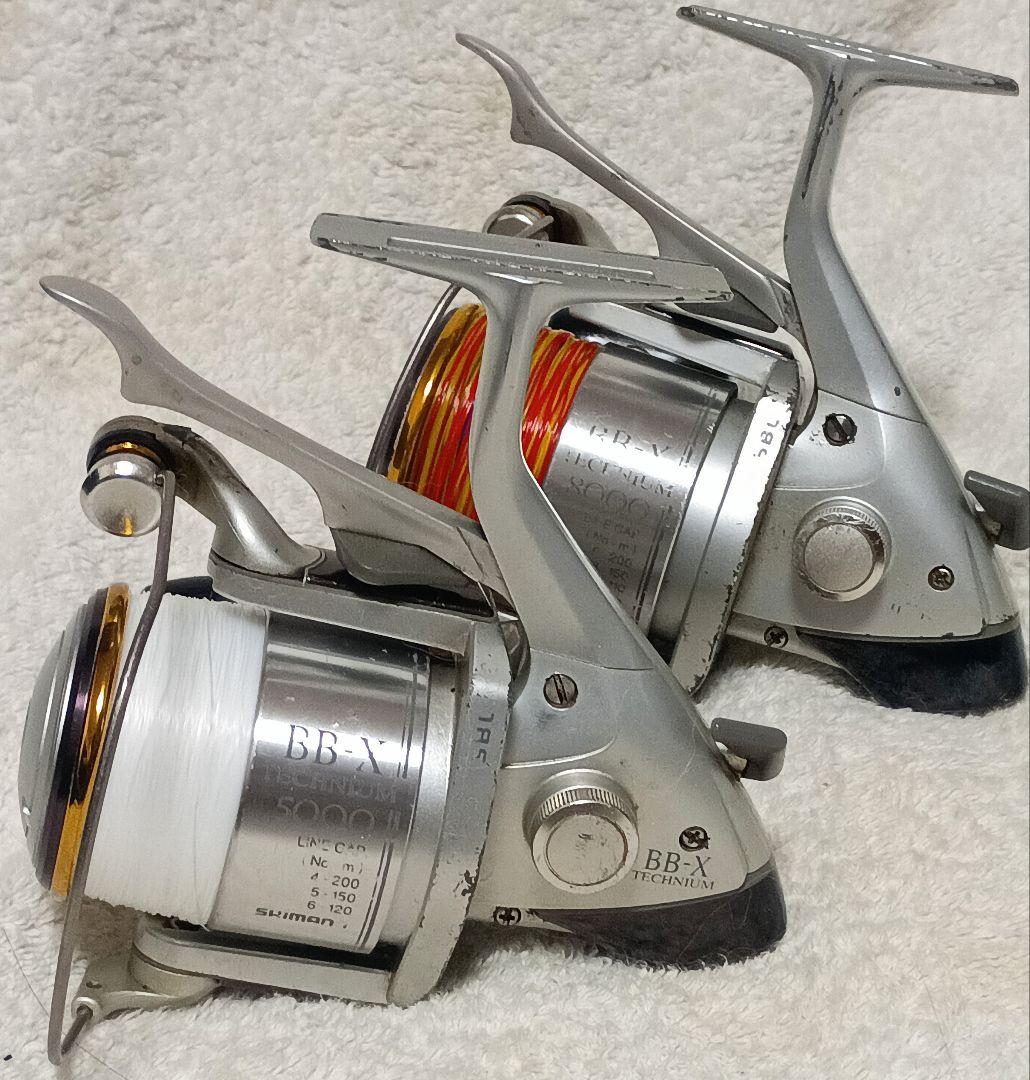 シマノBB-Xテクニウム5000&8000レバーブレーキリール最高峰モデル
