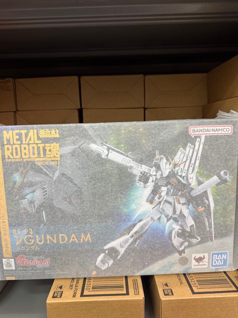 新品未開封品L ROBOT魂 ＜SIDE MS＞ νガン gundam-