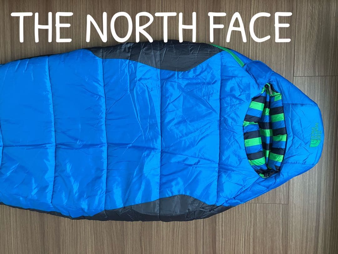 【未使用】THE NORTH FACE シュラフ 寝袋 キッズ用 収納袋あり