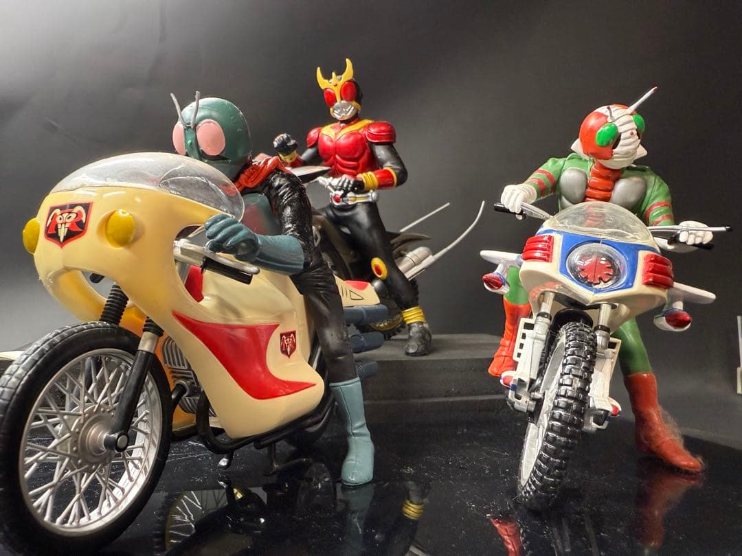 バンプレスト 仮面ライダー バイクフィギュア