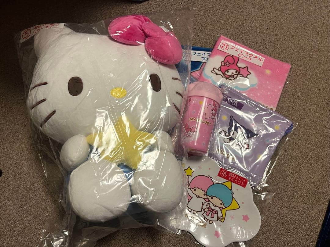 さらにお値下げ中！サンリオ当りくじサンリオキャラクター大賞2025 6点セット！