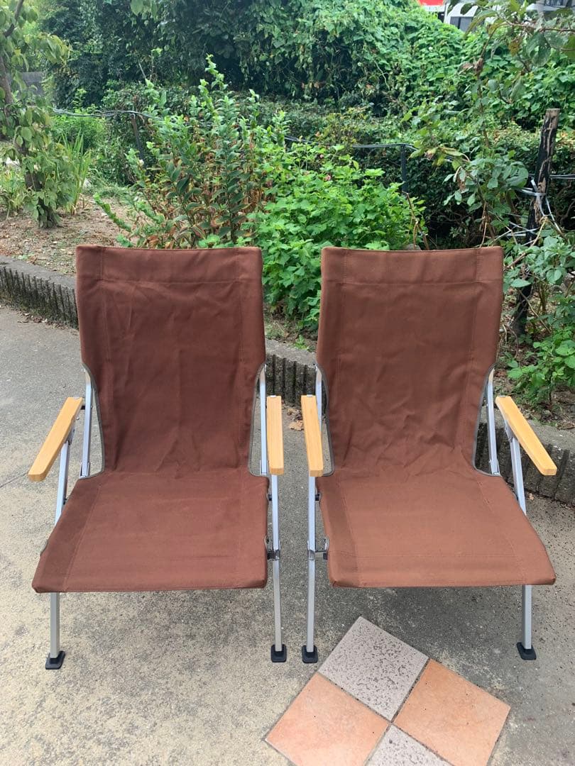 スノーピークローチェア30 ブラウン（2脚セット）