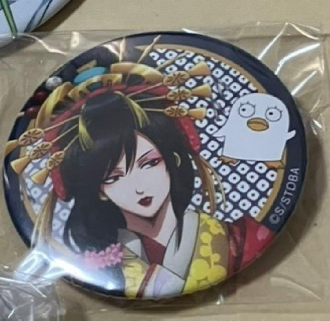 銀魂 京都ブルルン滞在記 桂小太郎 缶バッジ　映画村　女装