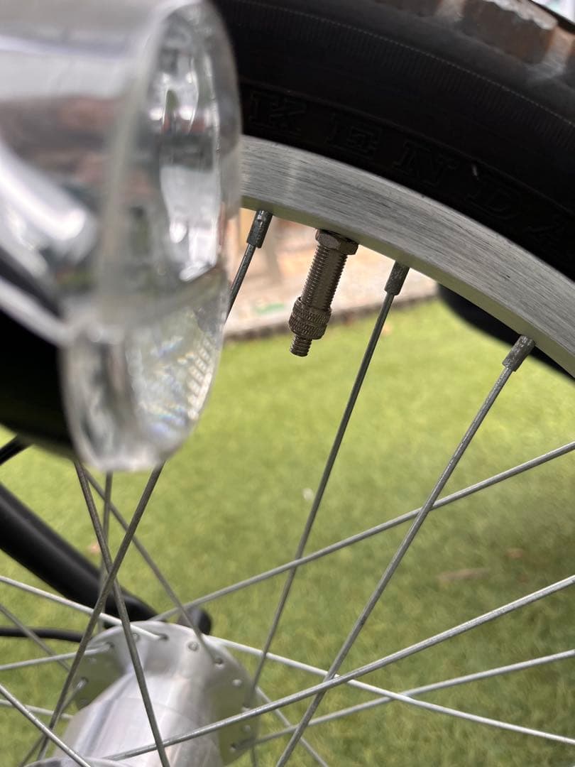 <コメント必須> チャイルドシート付きシティサイクル ブラック　3人乗り　非電動