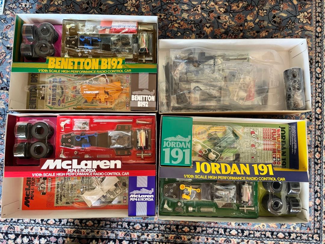 タミヤFー1 ・Cカー　マクラーレン/ベネトン/ジョーダン／アウディ　未使用品