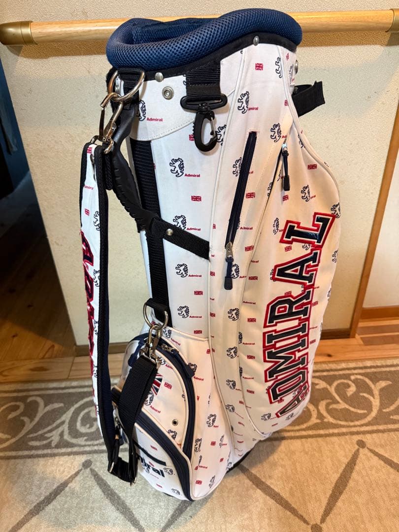 ★美品★アドミラル軽量スタンド式キャディバッグ