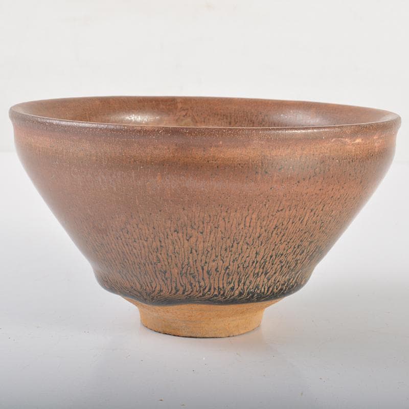 中国　南宋　建窯　兎毫盞　禾目天目茶碗　C　R6465E