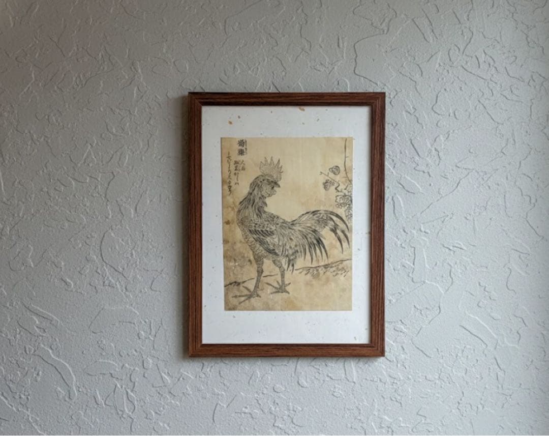 【真作】江戸時代　額装木版画 ランダム10枚セット