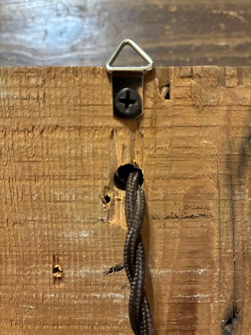 古道具 壁掛けライト 古材 照明 シャビー 古雑貨