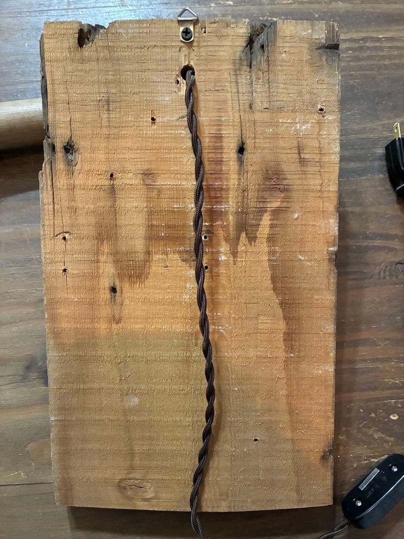 古道具 壁掛けライト 古材 照明 シャビー 古雑貨