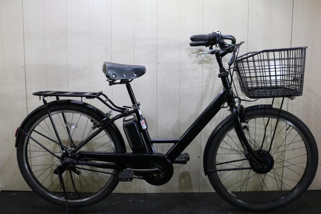 ブリヂストン ステップクルーズe ST6B48 8AH 26型 3段 LED 黒