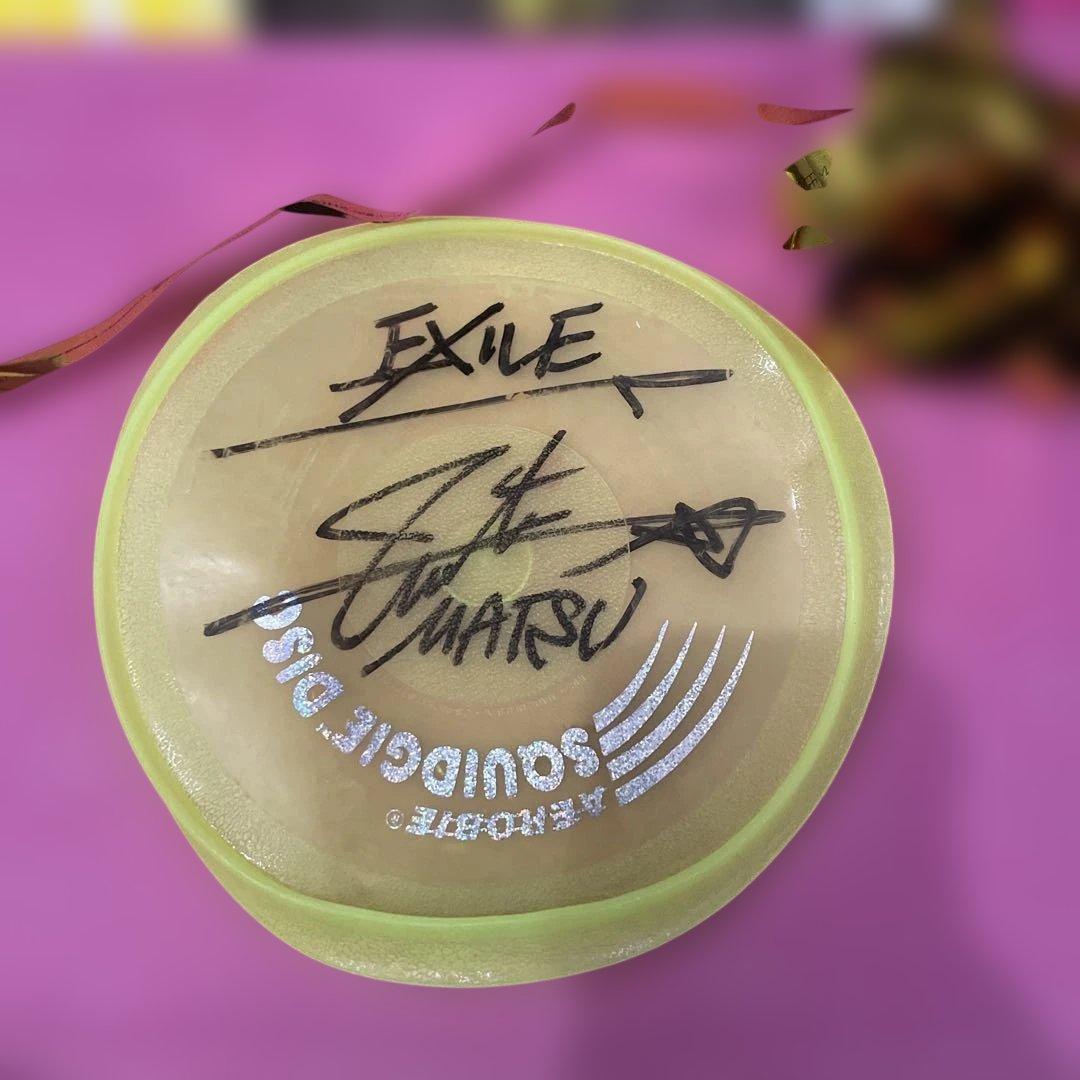 EXILE 松本 MATSU サイン入りアイテム