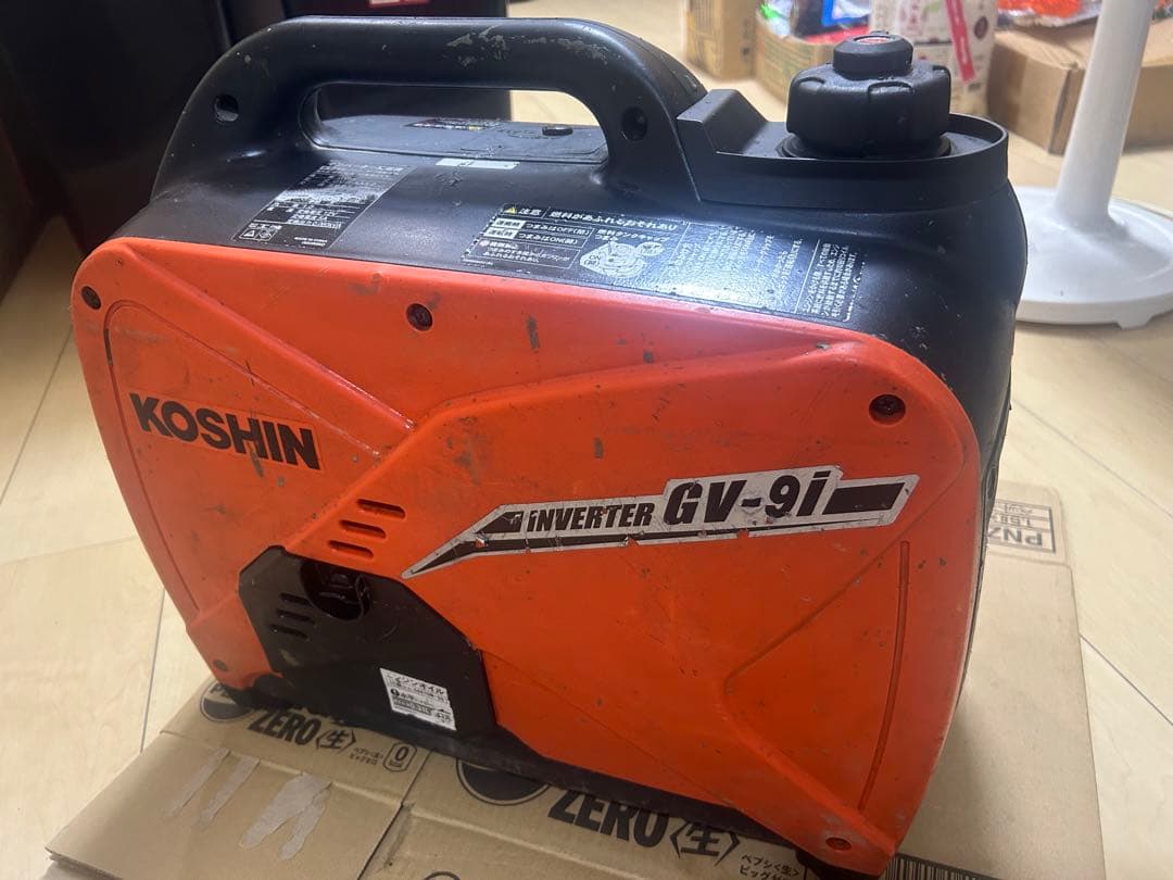 【実働整備済品】KOSHIN 工進 GV-9iポータブルインバーター発電機