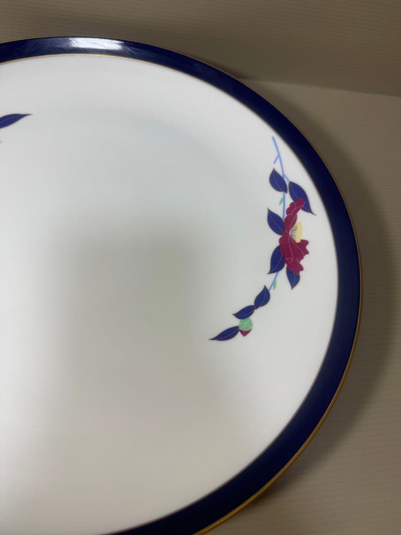 2113 香蘭社　金彩　大皿　31cm 未使用