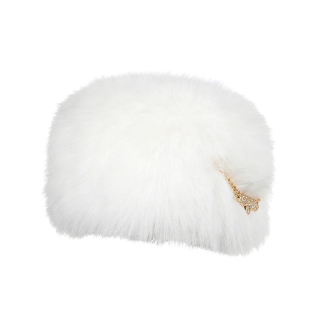 浜崎あゆみ　カウントダウンライブグッズ　ロシアンハット　WHITEホワイト白