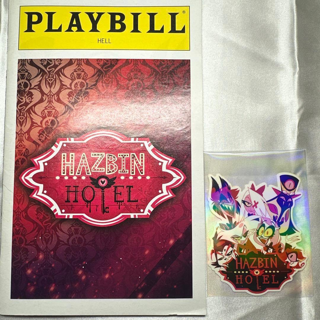 HAZBIN HOTEL プレイビル ステッカー ハズビンホテル