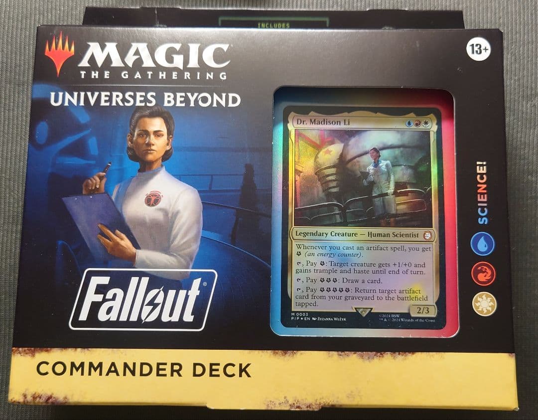 mtg 絶版稀少 科学の力! フォールアウト 構築済みデッキ 英語版 pip