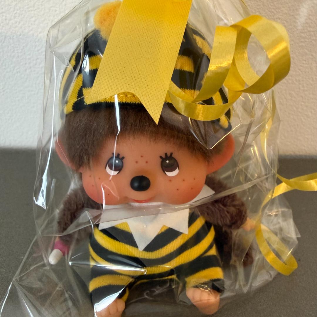 【SK】モンチッチ 顔でかSSキーチェーン (ミツバチ＆てんとう虫)