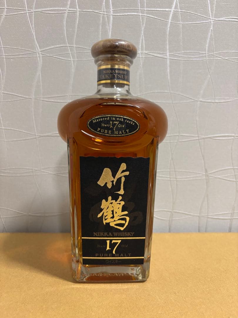 【未開封】竹鶴 17年 ニッカ ウイスキー ピュアモルト 古酒　700ml