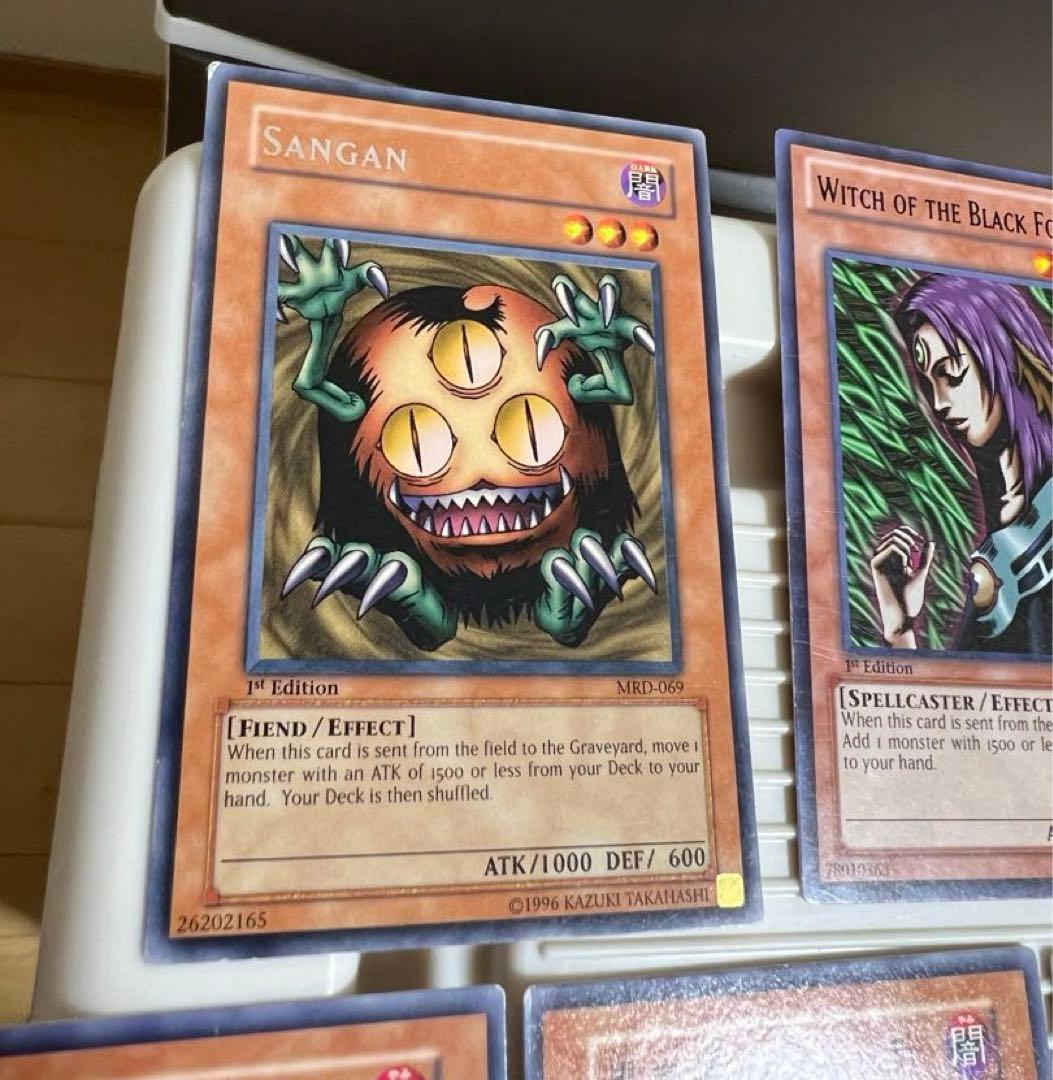 遊戯王 、クリッター　黒き森のウィッチ、英語版、初期、2期、3期（ノーマル）