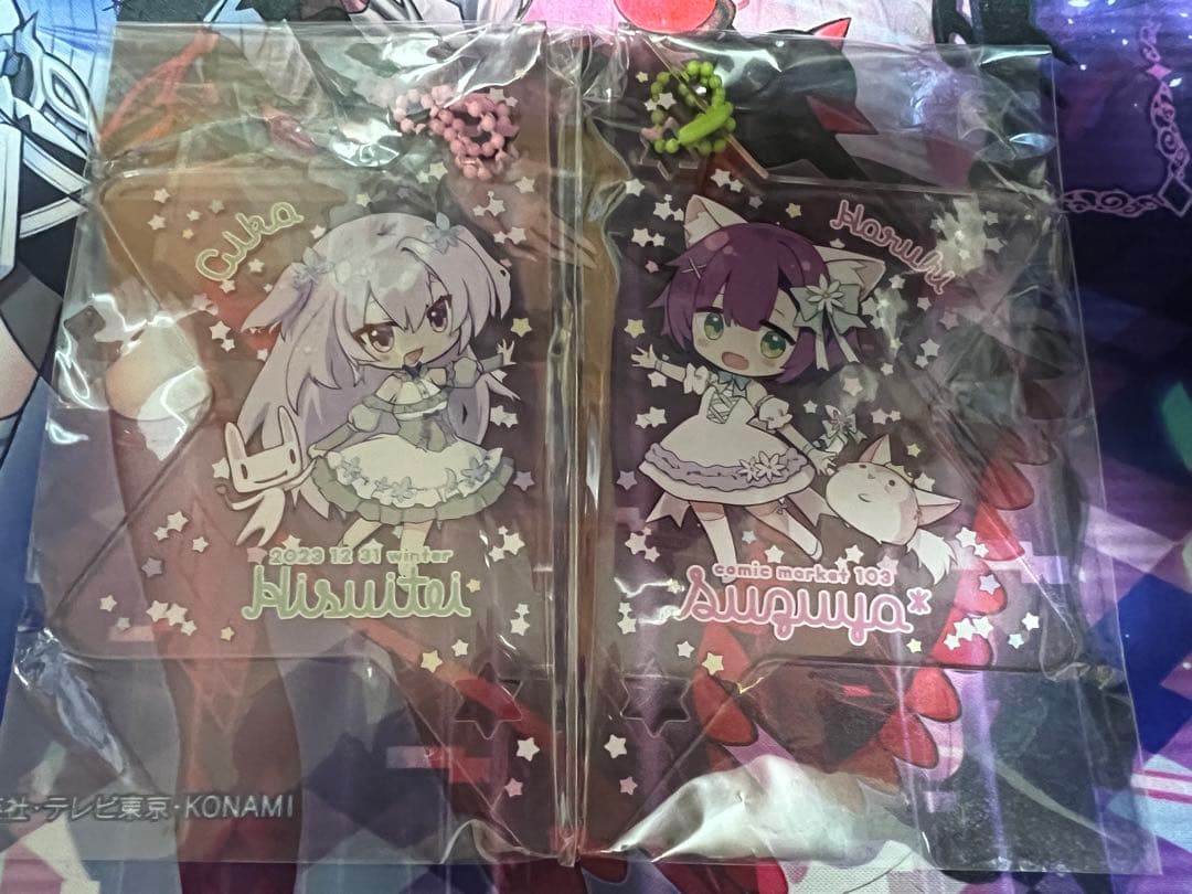 C103 翡翠亭　涼屋　なかよしアクキー　セット