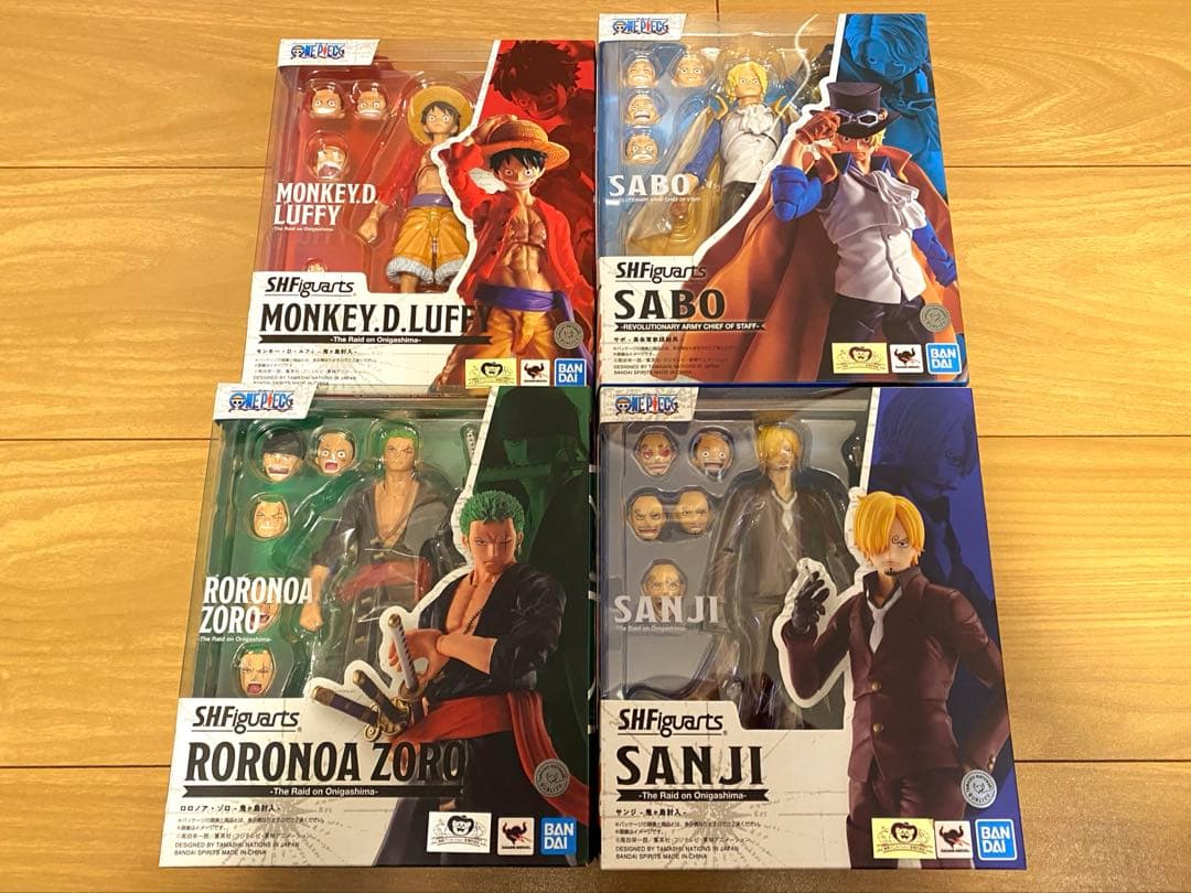 フィギュアーツ　ワンピース　4点セット　新品