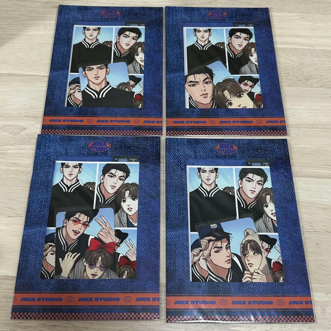 韓国BL ジンクス フィルムパッケージ 4カット トレカ フォトカード カード