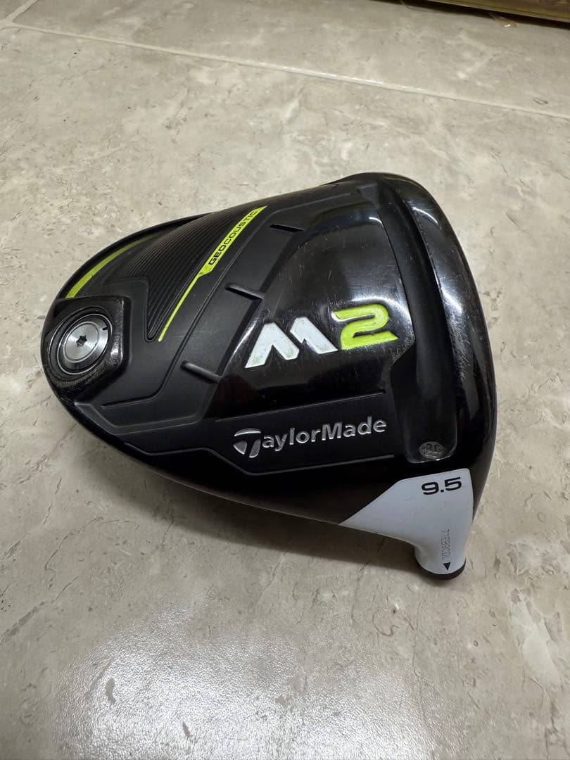 TaylorMade M2 ドライバー 9.5度　ヘッドのみ フェース比較的綺麗